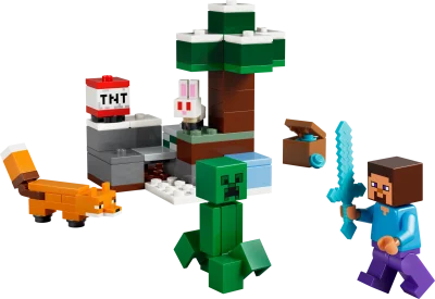 LEGO® Set 21583 - Steve's Taiga Adventure