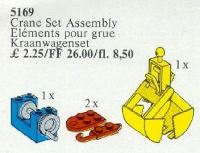 LEGO® Set 5169 - Crane Set Assembly