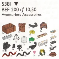 LEGO® Set 5381 - Adventurer's Accessories