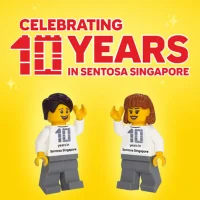LEGO® Set SENTOSA - Celebrating 10 Years at Sentosa Singapore