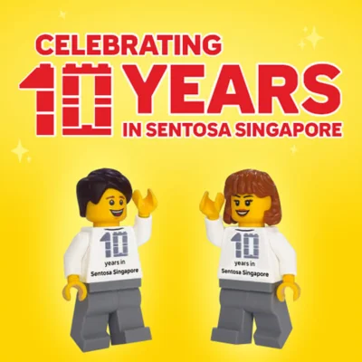 LEGO® Set SENTOSA - Celebrating 10 Years at Sentosa Singapore
