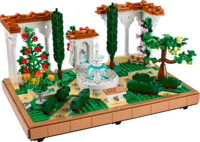 LEGO® Set 10359 - Springbrunnengarten