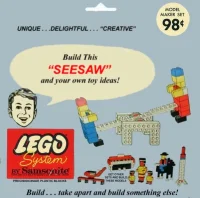 LEGO® Set 803-3 - Seesaw