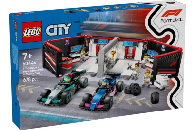 LEGO® Set 60444 - F1 Garage & Mercedes-AMG & Alpine Cars