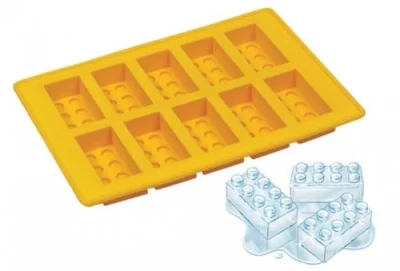 LEGO® Set 851502 - Ice Cube Tray (Yellow)