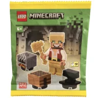 LEGO® Set 472506 - Hero with Crafting table, Furnace and Anvil