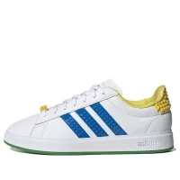 LEGO® Set HP9382 - adidas Grand Court 2.0 x LEGO (White Blue Yellow) - Men's Shoes