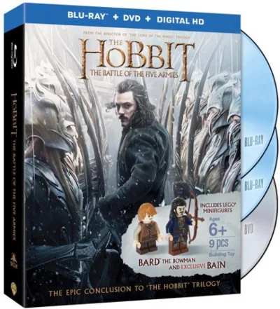 LEGO® Set 5000196304 - The Hobbit - The Battle of the Five Armies (Blu-ray with Minifigures)