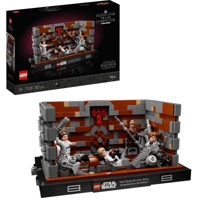 LEGO® Set 75339 - Müllpresse im Todesstern™ – Diorama
