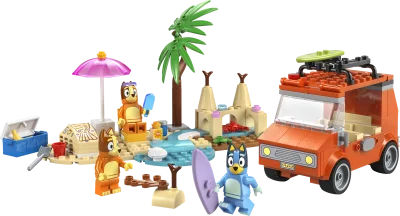 LEGO® Set 11202 - Bluey’s Beach & Family Car Trip