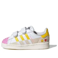 LEGO® Set IF2912 - adidas Superstar x LEGO (White Yellow Pink) - Infant Shoes