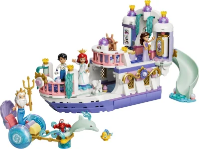 LEGO® Set 43299 - Ariel's Royal Wedding Boat