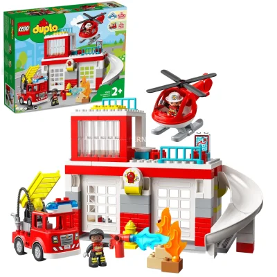 LEGO® Set 10970 - Feuerwehrwache mit Hubschrauber