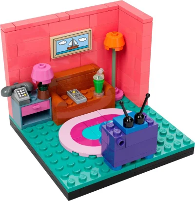 LEGO® Set 5009325 - Wohnzimmer der Simpsons