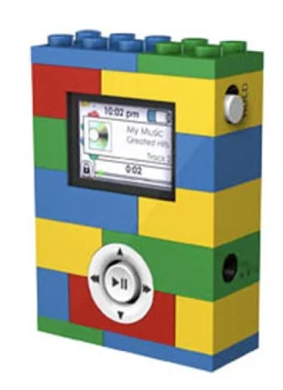 LEGO® Set 851244008570 - 2GB MP3 Player (Multicolor)