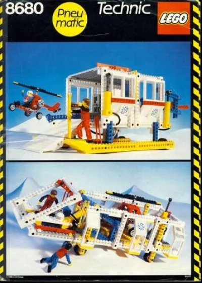 LEGO® Set 8680 - Arctic Rescue Base