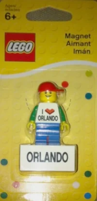 LEGO® Set 850501 - I (love) Orlando Figure Magnet