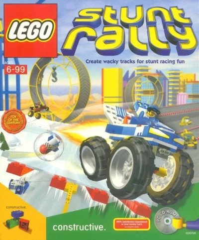 LEGO® Set 5712 - Stunt Rally - PC CD-ROM