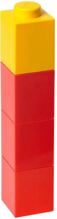 LEGO® Set 5004897 - Square Drinking Bottle (Red)