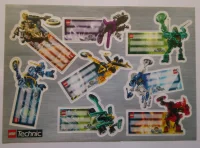 LEGO® Set SLIZER-4 - Slizer Sticker Sheet