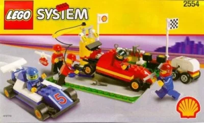 LEGO® Set 2554 - Formula 1 Pit Stop