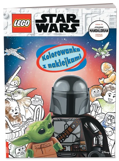 LEGO® Set 9788325341671 - Star Wars: Kolorowanka z Naklejkami