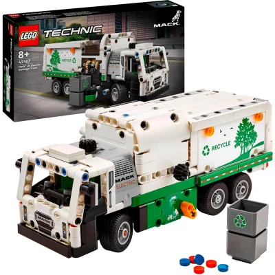 LEGO® Set 42167 - Mack® LR Electric Müllwagen