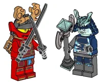 LEGO® Set 951375 - Nya and Grimfax