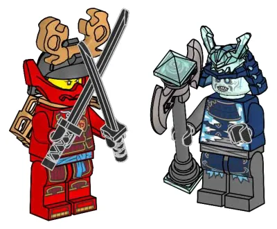LEGO® Set 951375 - Nya and Grimfax