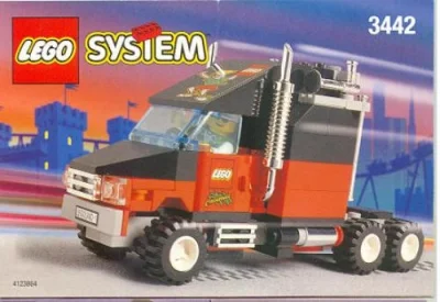 LEGO® Set 3442 - Legoland California Truck, Limited Edition