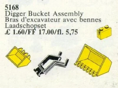 LEGO® Set 5168 - Digger Bucket Assembly