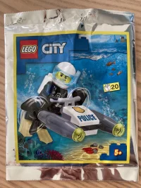LEGO® Set 952208 - Police diver with Scooter