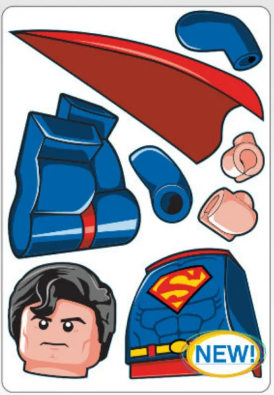 LEGO® Set 52509 - Superman Staticker