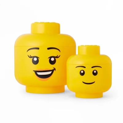 LEGO® Set 887988499718 - Storage Head Combo (Happy)