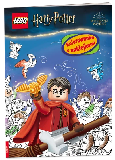 LEGO® Set 9788325341541 - Harry Potter: Kolorowanka z Naklejkami