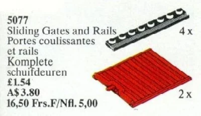 LEGO® Set 5077 - Sliding Gates and Rails