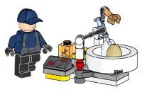 LEGO® Set 122509 - Guard with Incubator