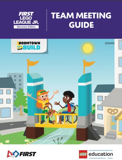 LEGO® Set FLL2019-4 - BOOMTOWN BUILD Team Meeting Guide (FLL Jr. Discovery Edition)