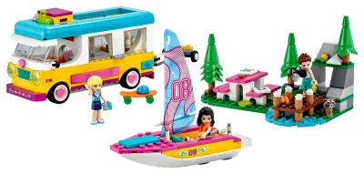 LEGO® Set 41681 - Wohnmobil- und Segelbootausflug