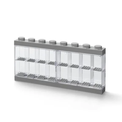LEGO® Set 40660006 - Minifigure Display Case 16 (Light Bluish Gray)