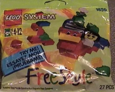 LEGO® Set 1850 - Freestyle Set