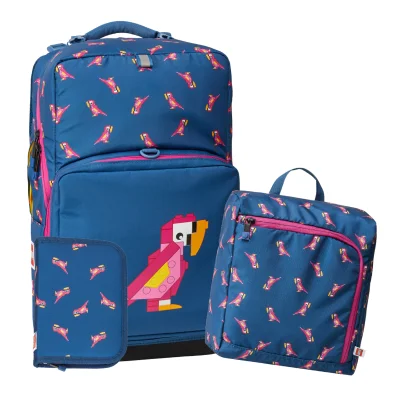 LEGO® Set 202282206 - Parrot Backpack with Gym Bag and Pencil Case