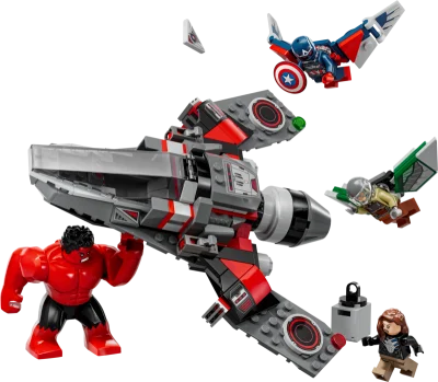 LEGO® Set 76292 - Captain America vs. Red Hulk Battle