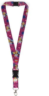 LEGO® Set LANYARD-7 - Butterfly Girl Lanyard