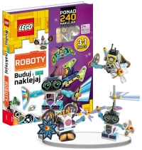 LEGO® Set 9788325340896 - Buduj i naklejaj: Roboty