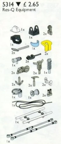 LEGO® Set 5314 - RES-Q Equipment (Tools)