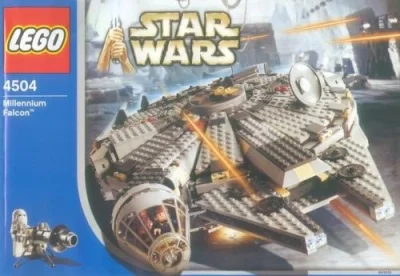 LEGO® Set 4504 - Millennium Falcon (Blue Box Version)