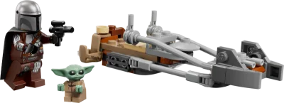 LEGO® Set 75436 - The Mandalorian & Grogu's Speeder Bike