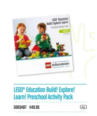 LEGO® Set 5003487 - Build! Explore! Learn! Preschool Activity Pack