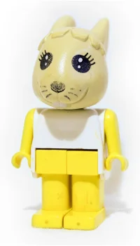 LEGO® Set 198575-3 - Fabuland Figure Bunny 3 - Orzoro Nestlé Promotional polybag